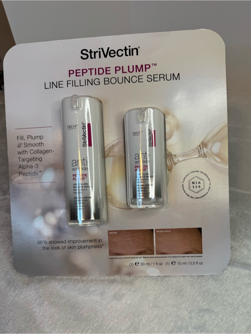 Great Price 2 Piece StriVectin Peptide Plump Line Filling Bounce Serum
